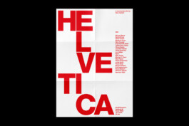 Helvetica Movie Poster Gary Hustwit 