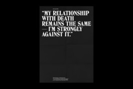 Typographic Typography Woody Allen Poster 